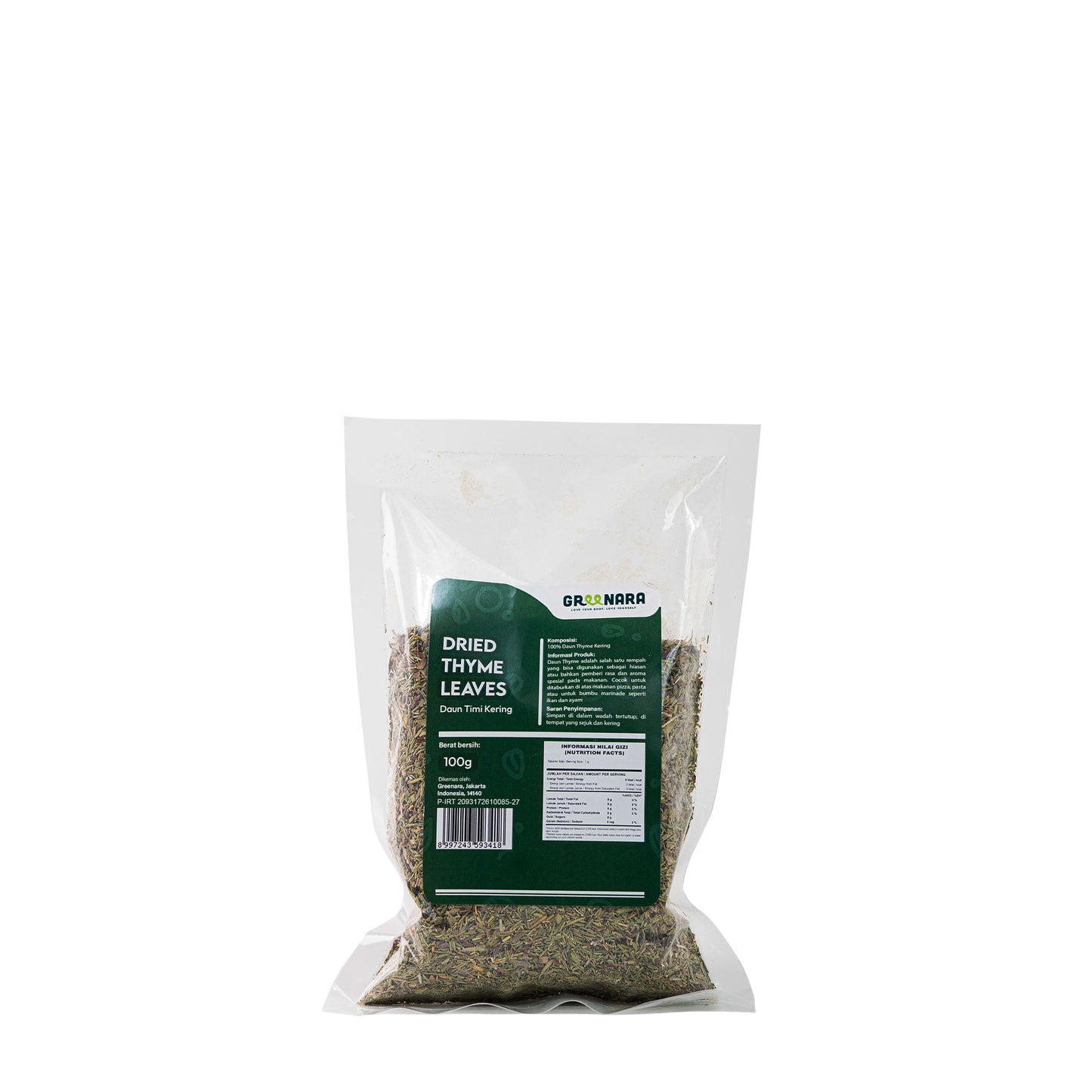 Daun Thyme Kering / Dried Thyme Leaves