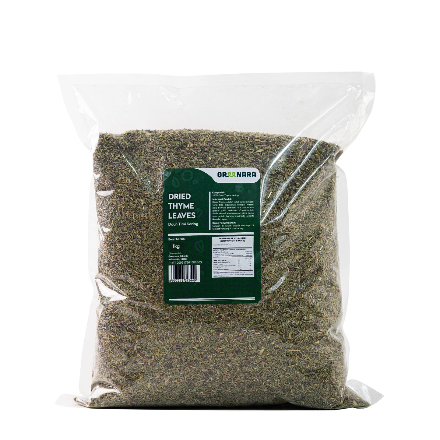 Daun Thyme Kering / Dried Thyme Leaves