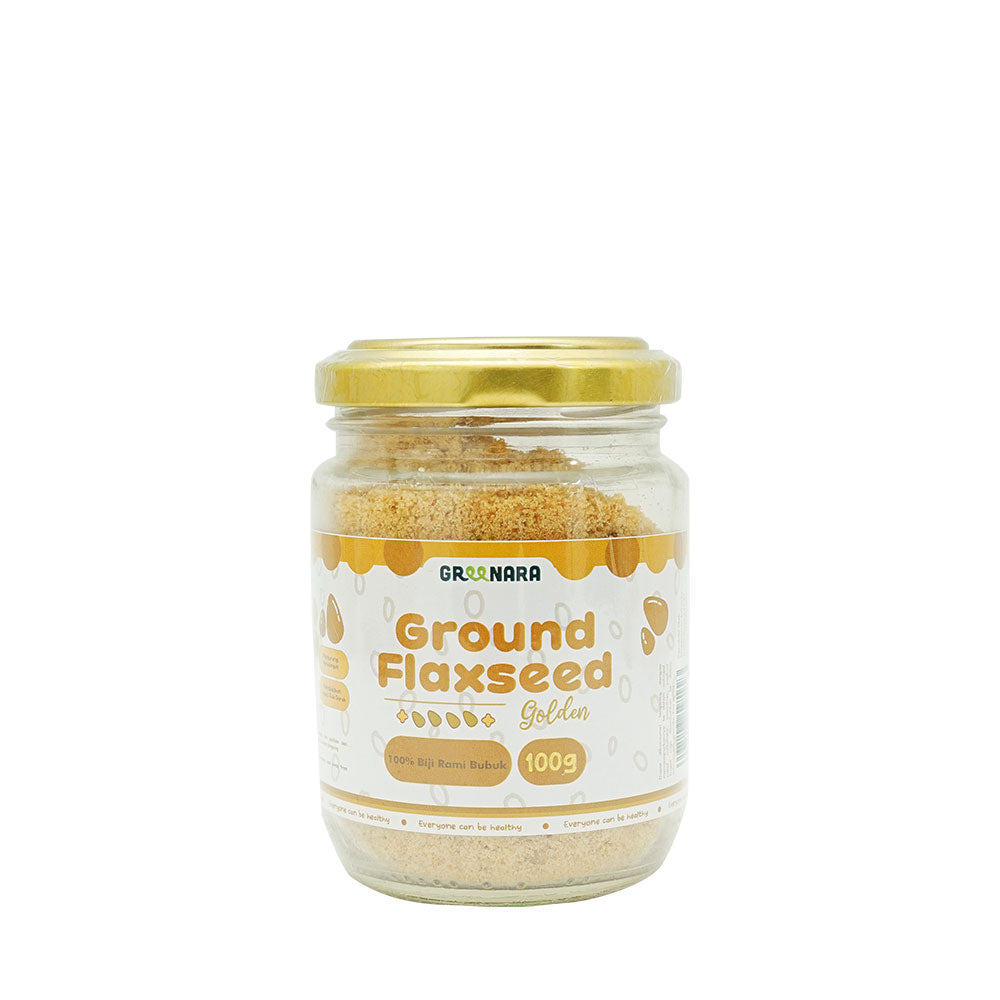 Bubuk Biji Rami Emas / Ground Golden Flaxseed