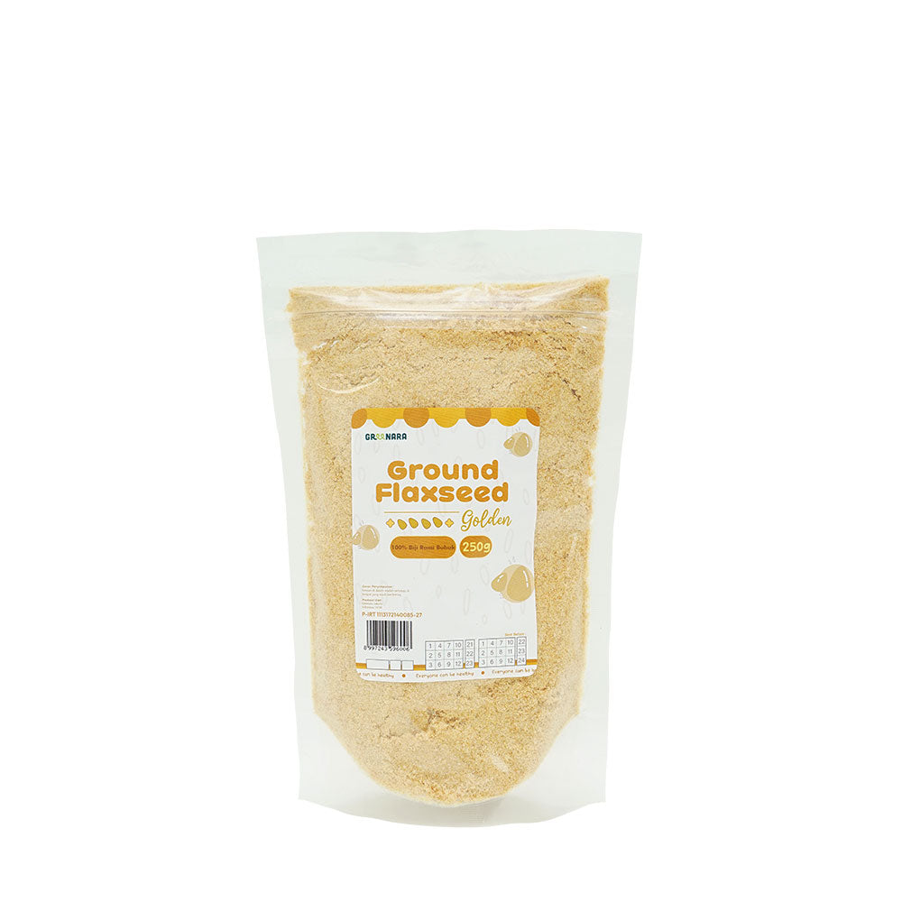 Bubuk Biji Rami Emas / Ground Golden Flaxseed