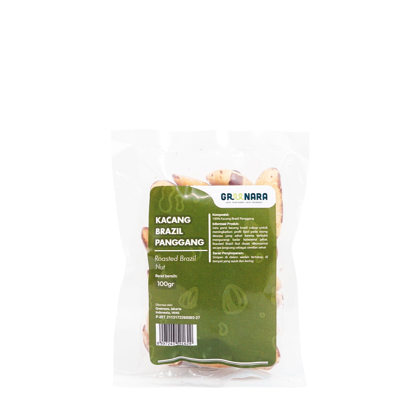 Kacang Brazil Panggang / Roasted Brazil Nuts