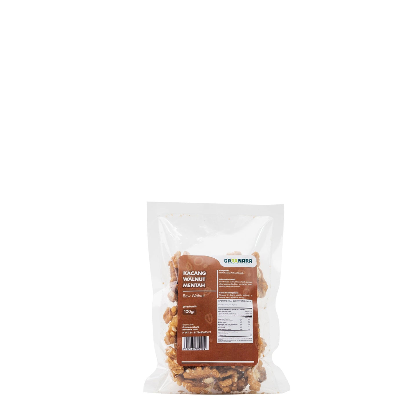 Kacang Walnut Mentah / Raw Walnut