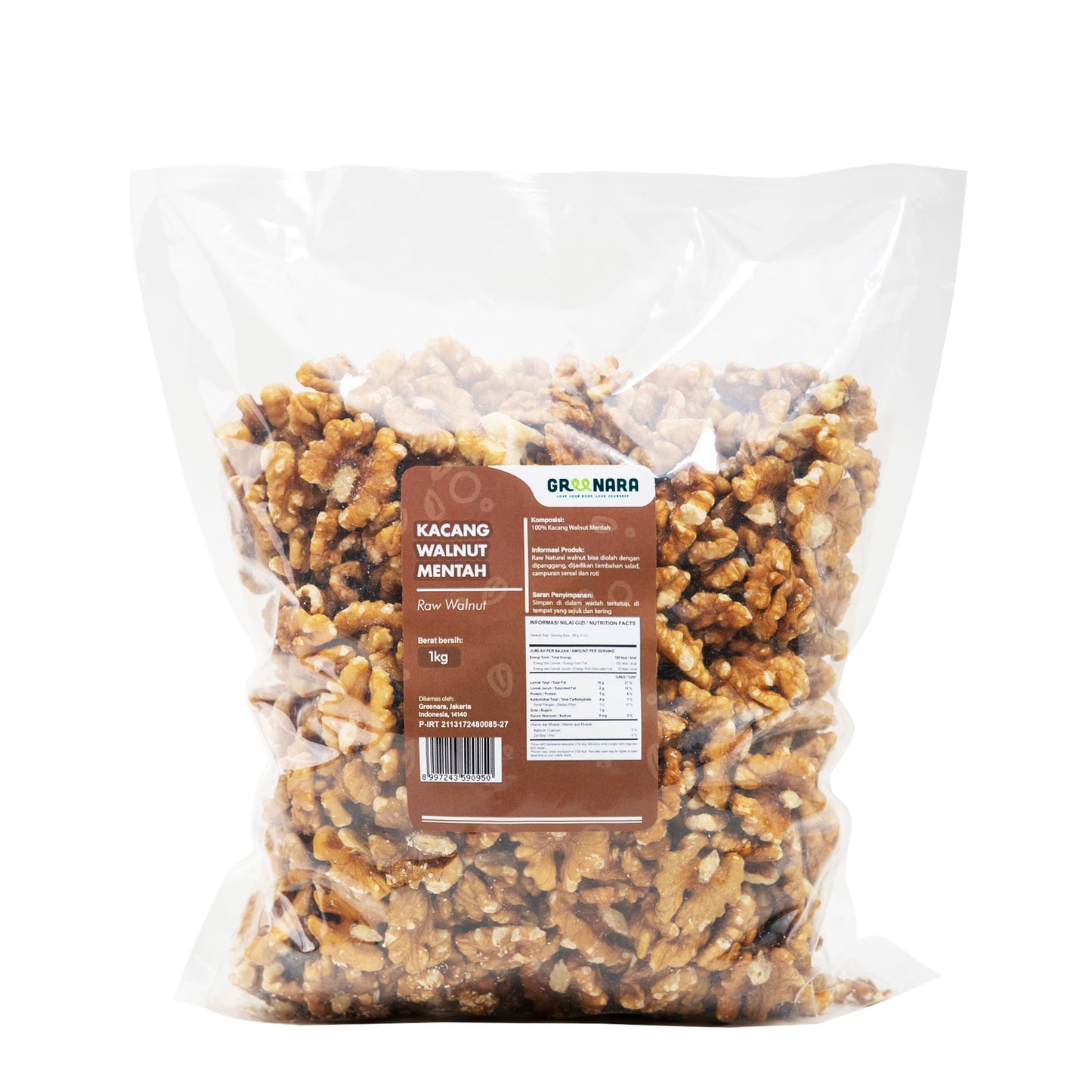 Kacang Walnut Mentah / Raw Walnut