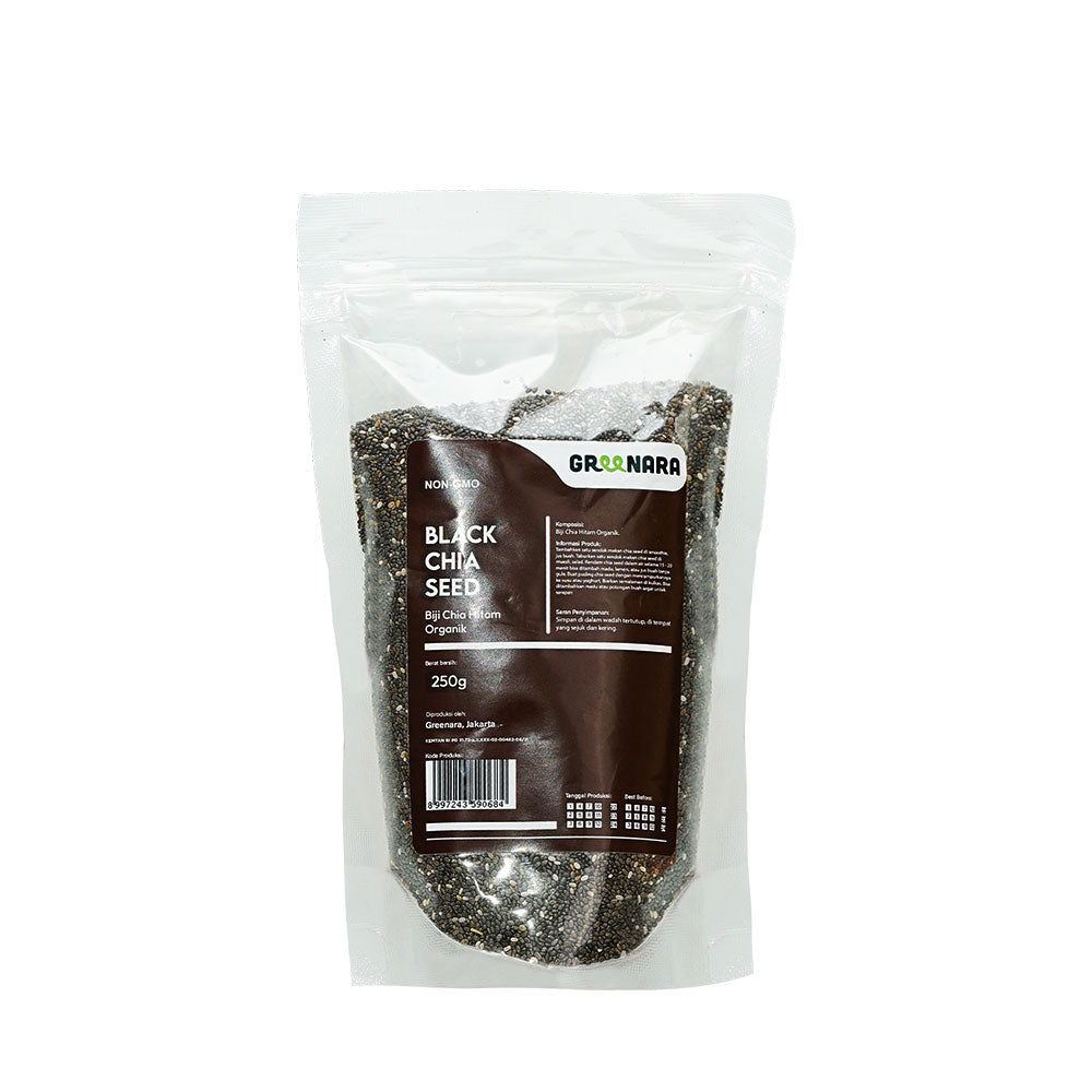 Biji Chia Hitam Organik/ Organic Black Chia Seed