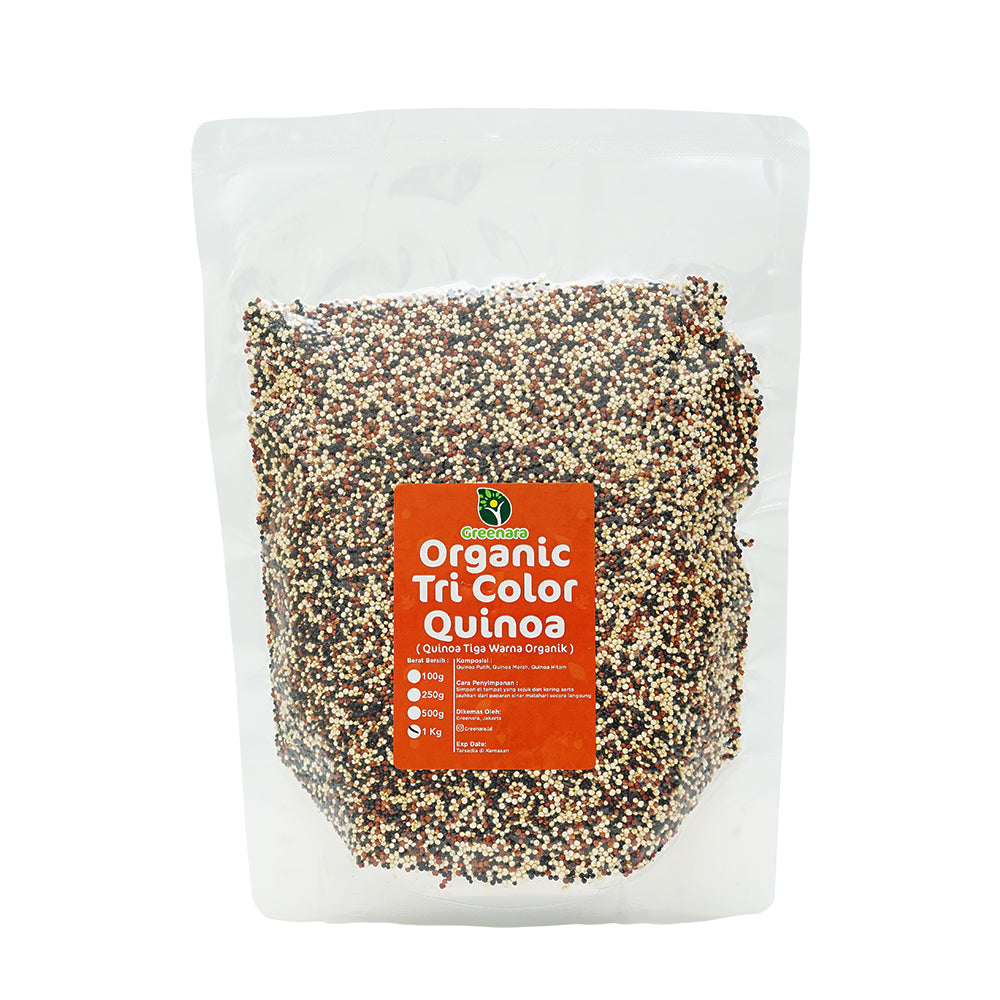 Quinoa Putih, Hitam Merah / Organic Tri Color Quinoa
