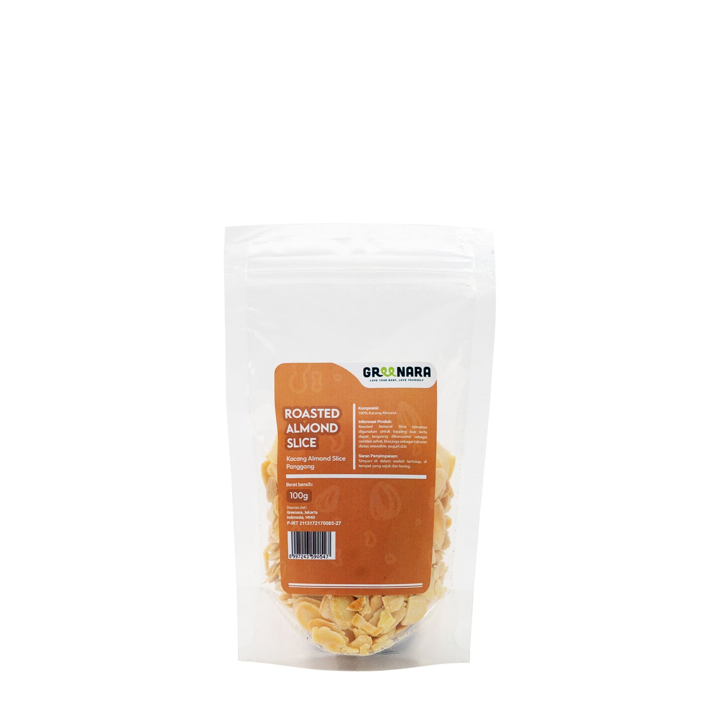 Kacang Almond Iris Panggang / Roasted Almond Slice