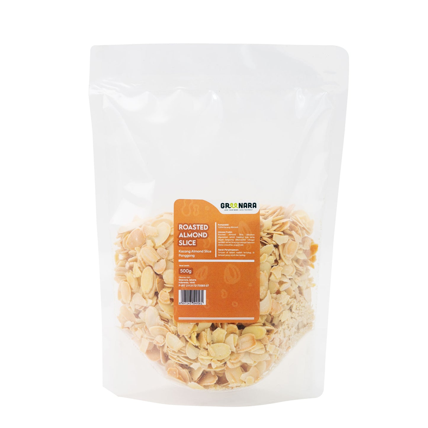 Kacang Almond Iris Panggang / Roasted Almond Slice