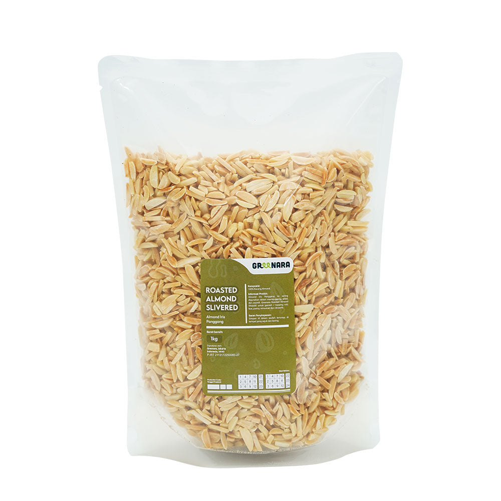 Kacang Almond Cacah Panggang / Roasted Almond Slivered