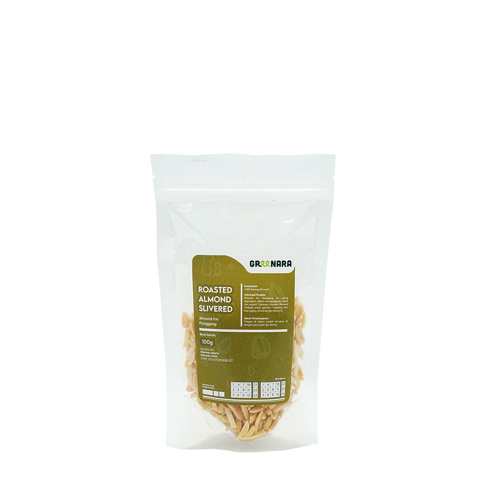 Kacang Almond Cacah Panggang / Roasted Almond Slivered