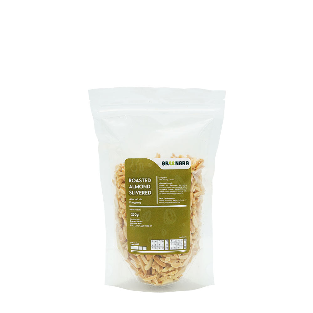 Kacang Almond Cacah Panggang / Roasted Almond Slivered