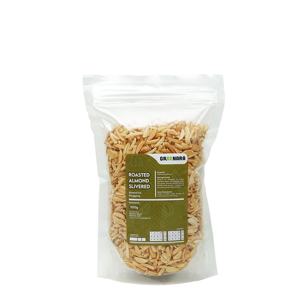 Kacang Almond Cacah Panggang / Roasted Almond Slivered