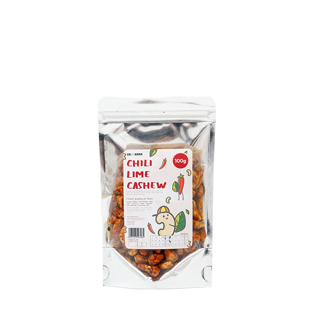 Roasted Chili Lime Cashew / Kacang Mede Panggang