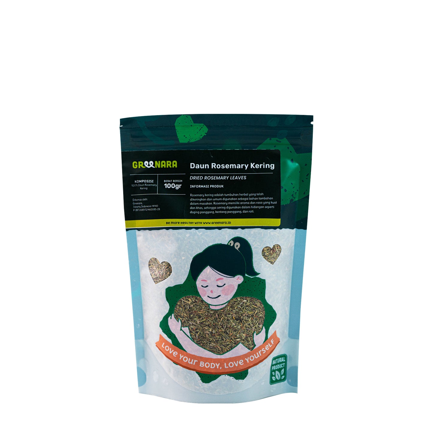 Daun Rosemary Kering / Dried Rosemary Leaves