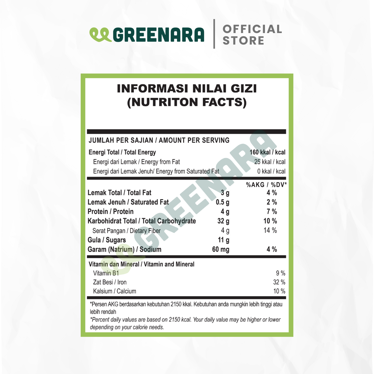 Easy Oat Matcha / Oat Instan Rasa Matcha
