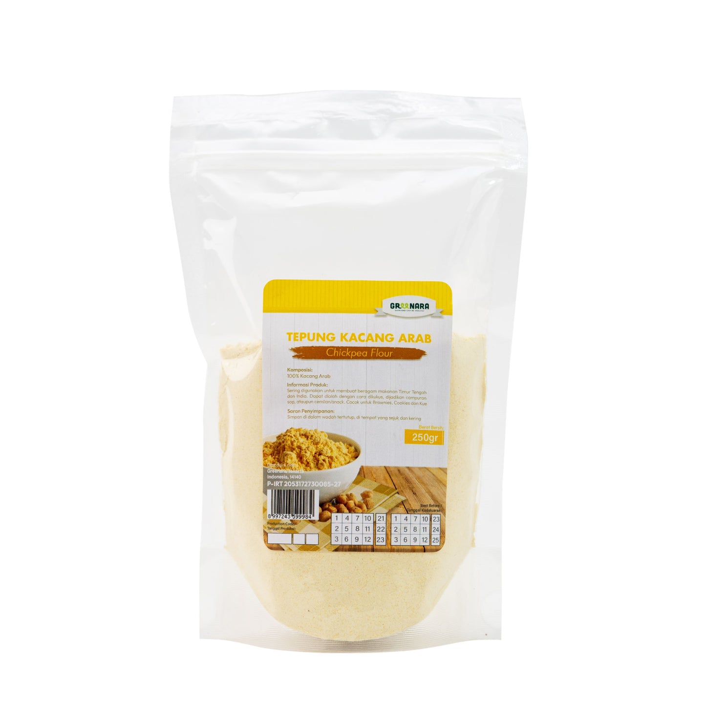 Tepung Kacang Arab / Chickpea Flour