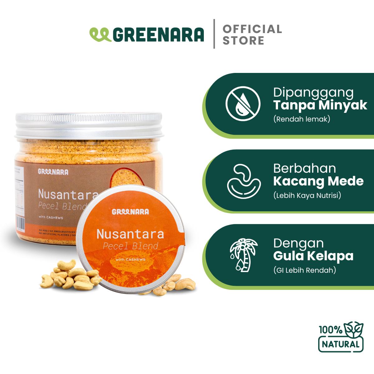 Greenara Nusantara Bumbu Pecel Mede Instant 250gr