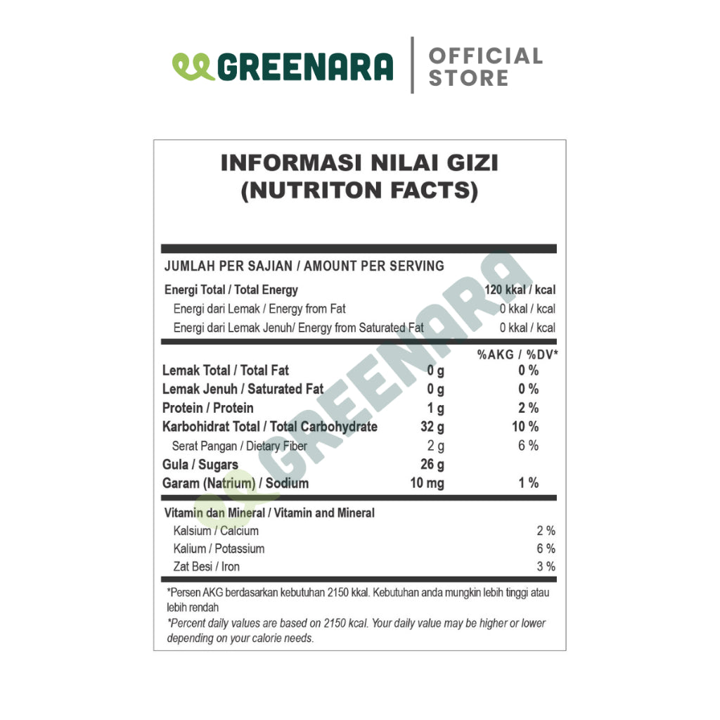 Greenara Dark Raisin USA 1kg / Kismis Hitam