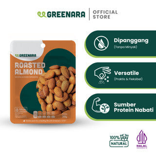 Greenara Snack Sehat Kemasan Individual / Pistachio / Almond / Mede / Walnut / Camilan Diet