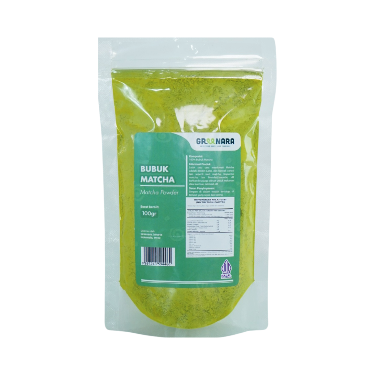 Bubuk Teh Hijau / Matcha Powder