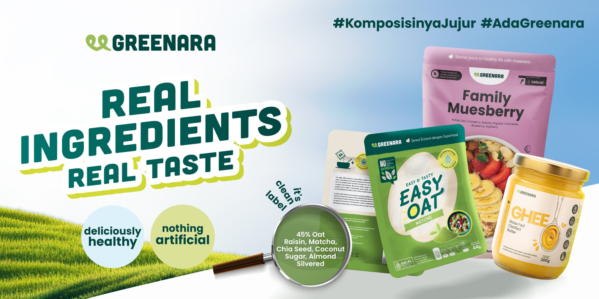 Greenara — Real Ingredients Real Taste