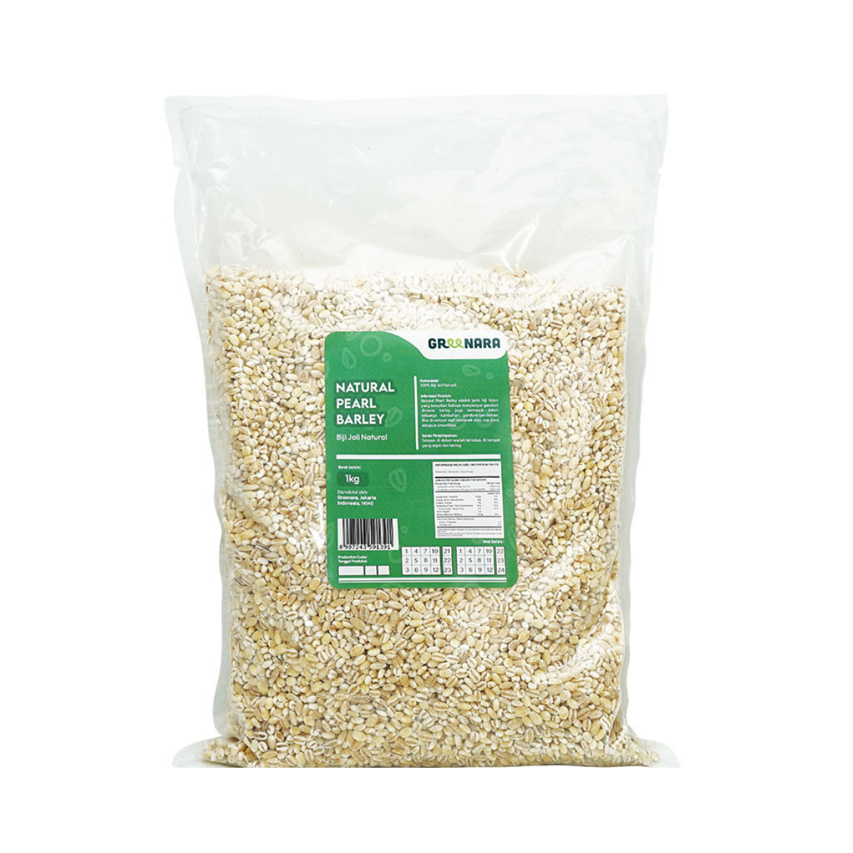 Biji Jali - Jali / Natural Pearl Barley