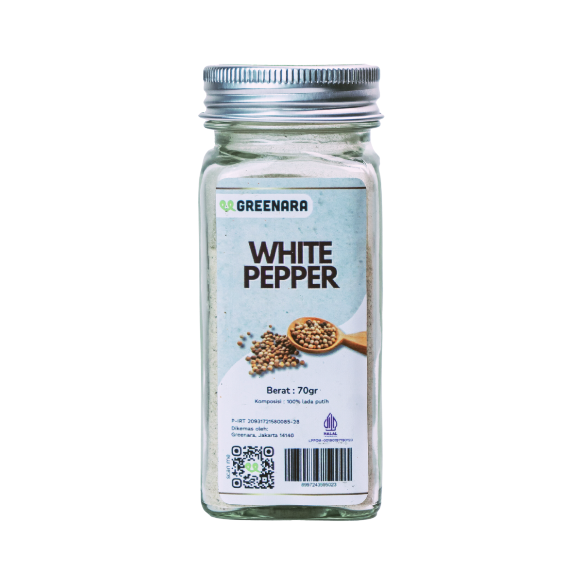 Lada Putih Bubuk / Ground Whitepepper