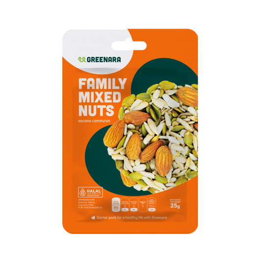 One Serving Family Mixed Nuts 25g / Almond Pumpkin Sunflower