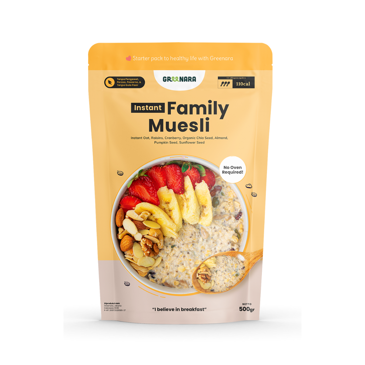 Instant Family Muesli / Sarapan Sehat