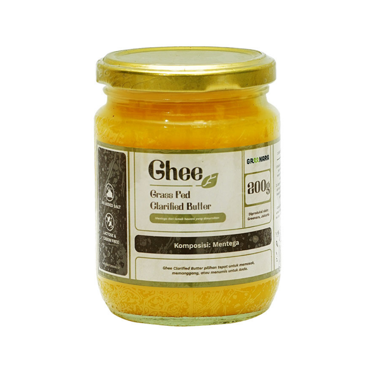 Ghee Grass Fed Clarified Butter Original