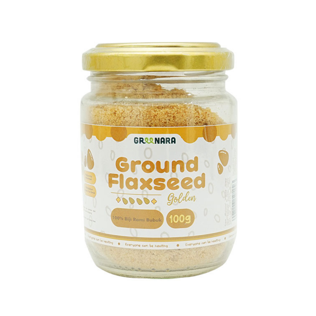 Bubuk Biji Rami Emas / Ground Golden Flaxseed