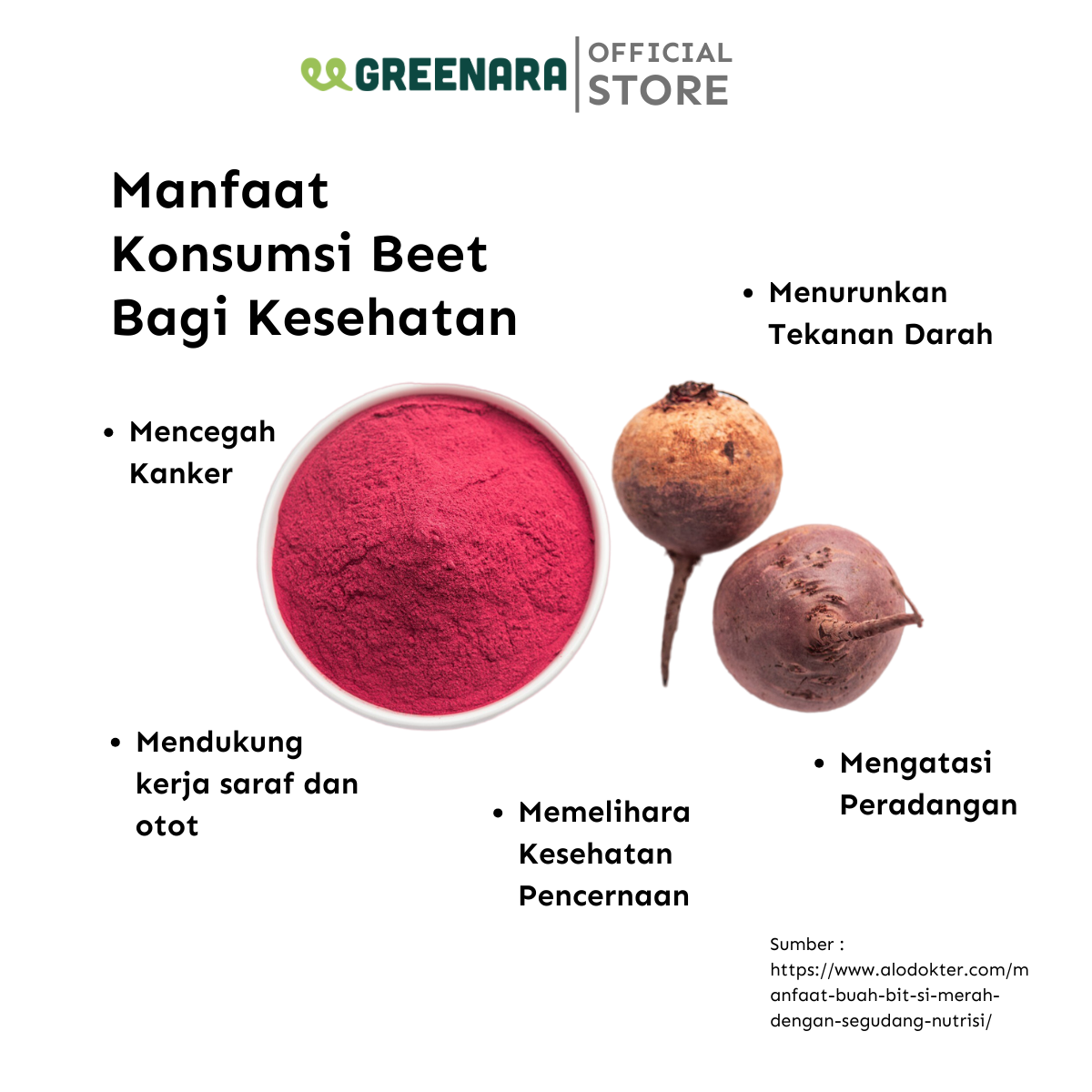 Bubuk Bit 50gr / Beet Powder