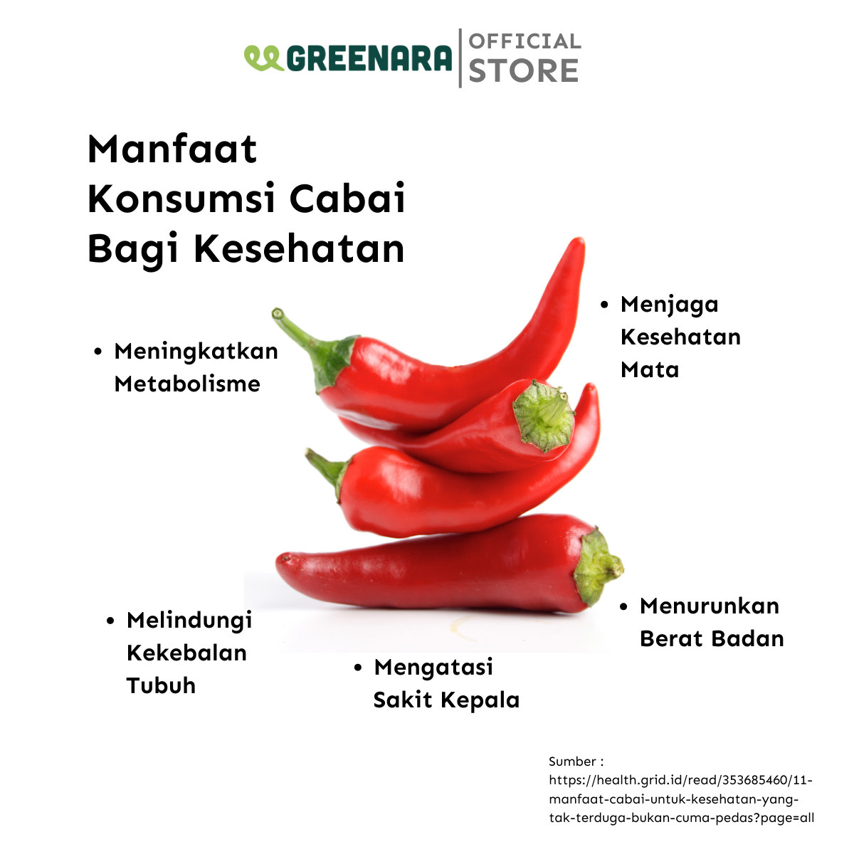 Cabe Bubuk Halus / Ground Chili (Botol)