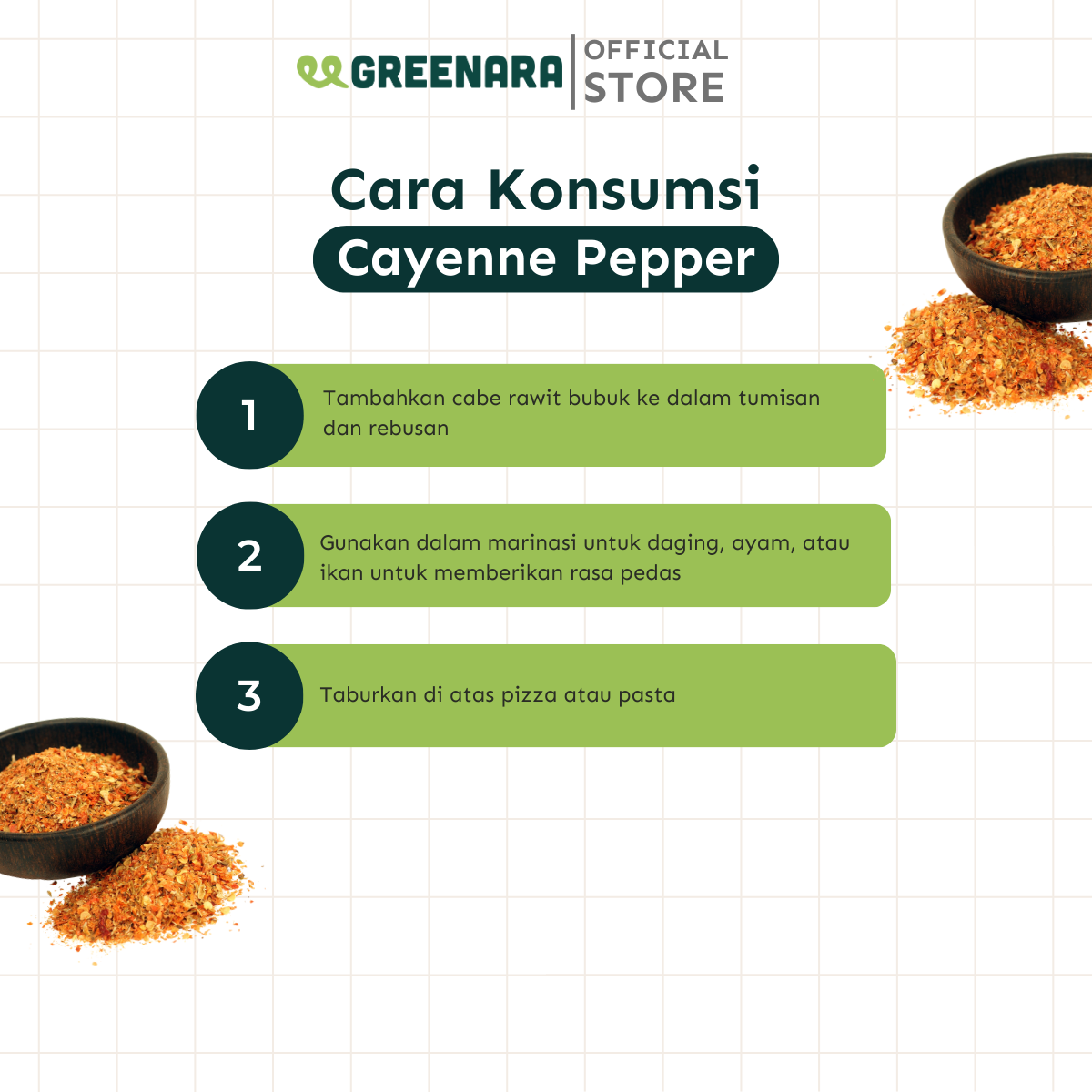 Cayenne Bubuk / Ground Cayenne Pepper