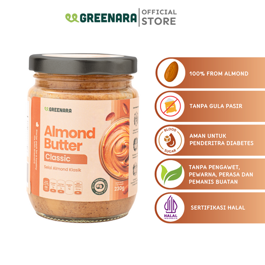 Classic Almond Butter / Selai Almond