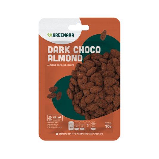 One Serving Dark Choco Almond 30g / Almond Chocolate