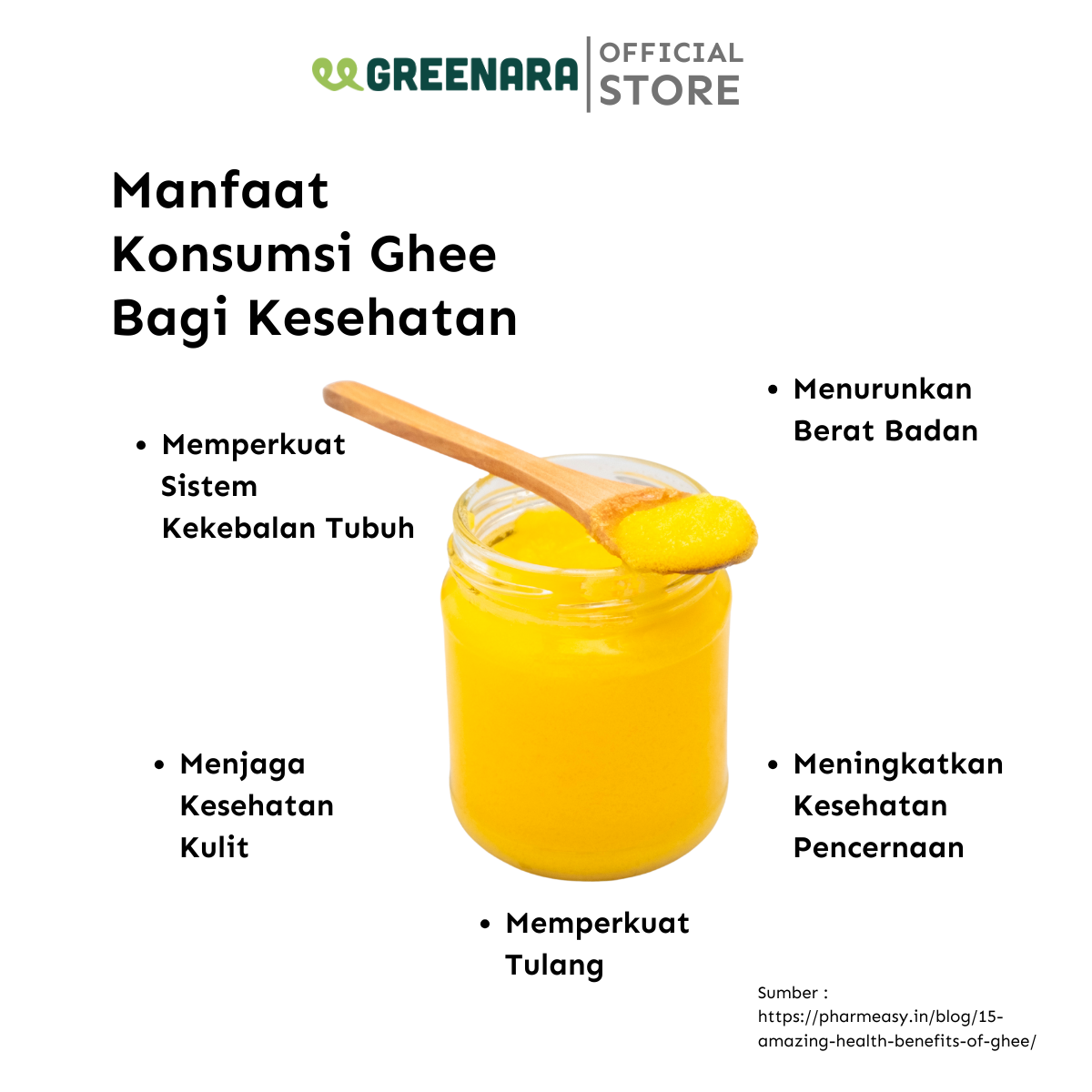 Ghee Grass Fed Clarified Butter Original