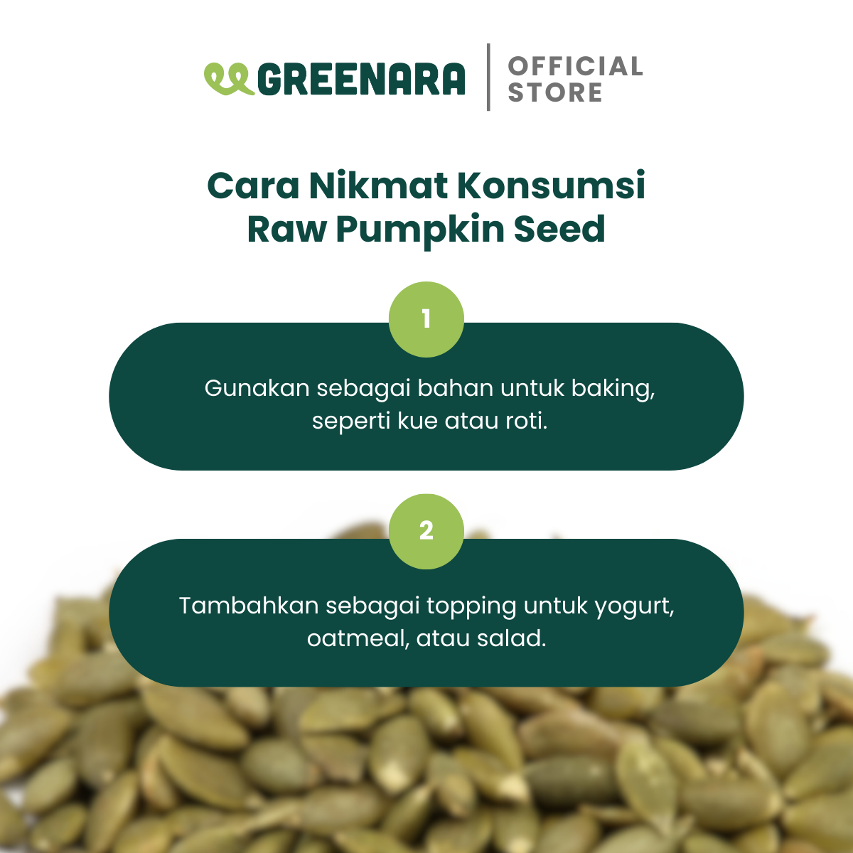 Biji Labu Mentah / Raw Pumpkin Seed