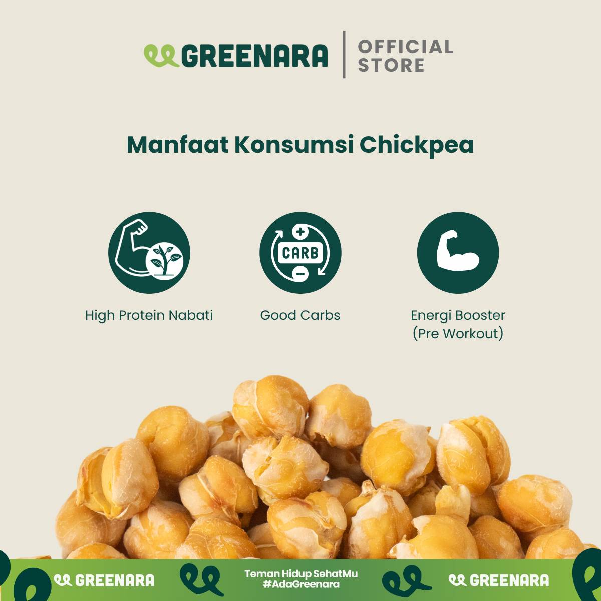 Kacang Arab Original