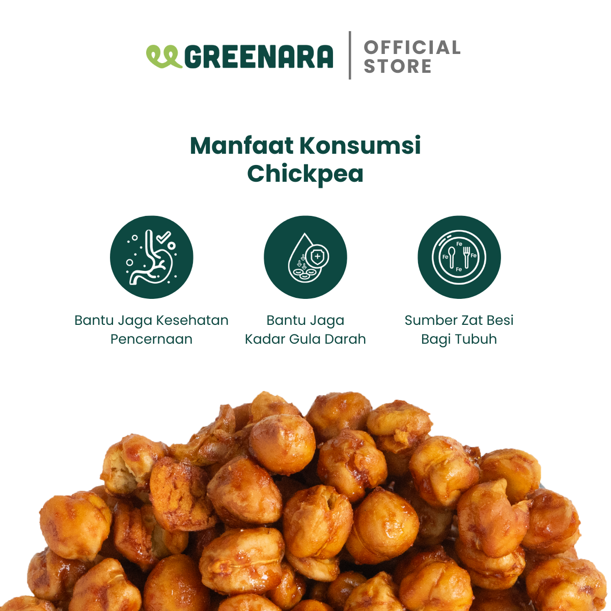 Chickpea Sriracha / Kacang Arab Panggang