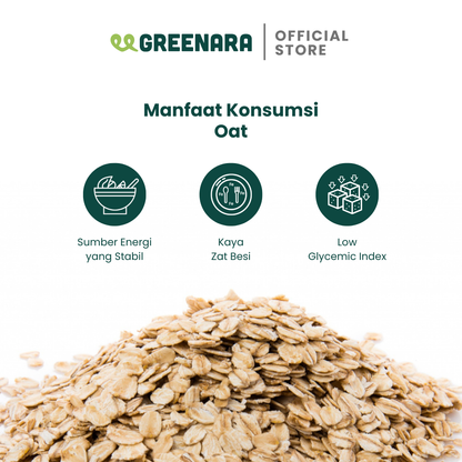 Easy Oat Matcha / Oat Instan Rasa Matcha