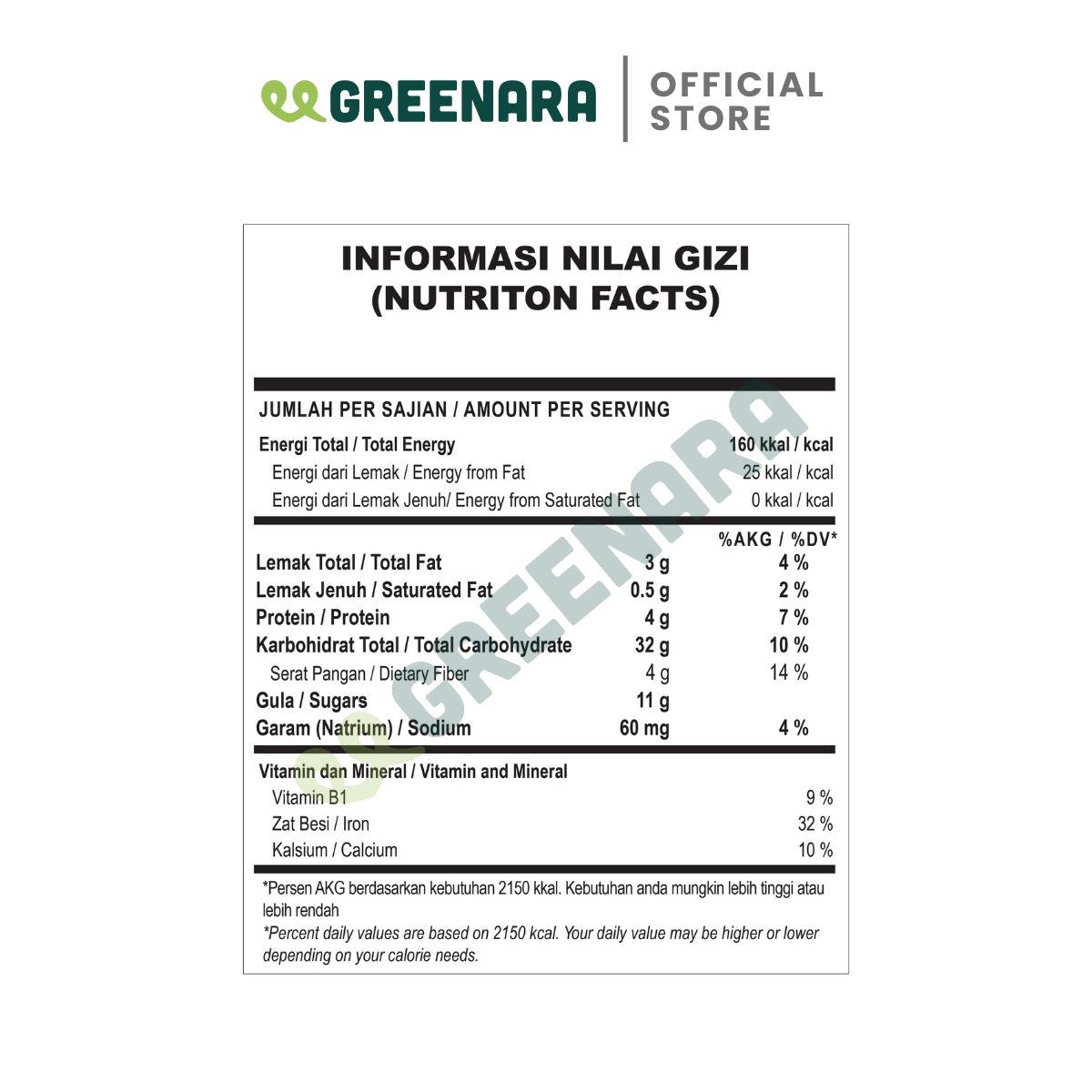 Easy Oat Matcha / Oat Instan Rasa Matcha