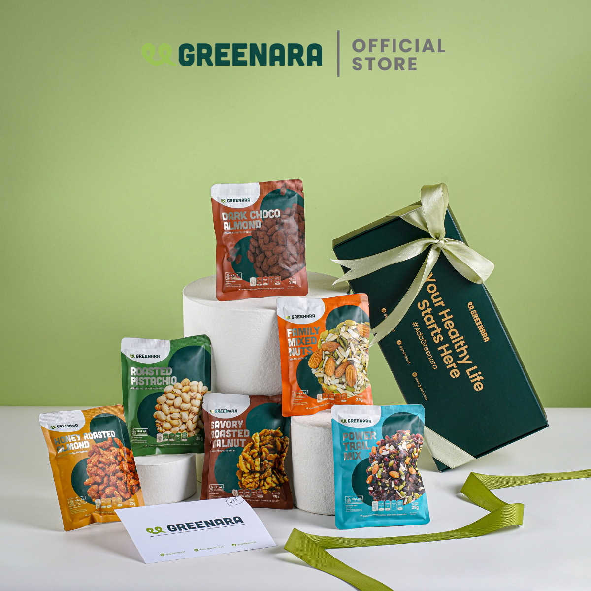 Greenara Hampers - Blessing Gift / Bingkisan Kado Hadiah Snack Sehat