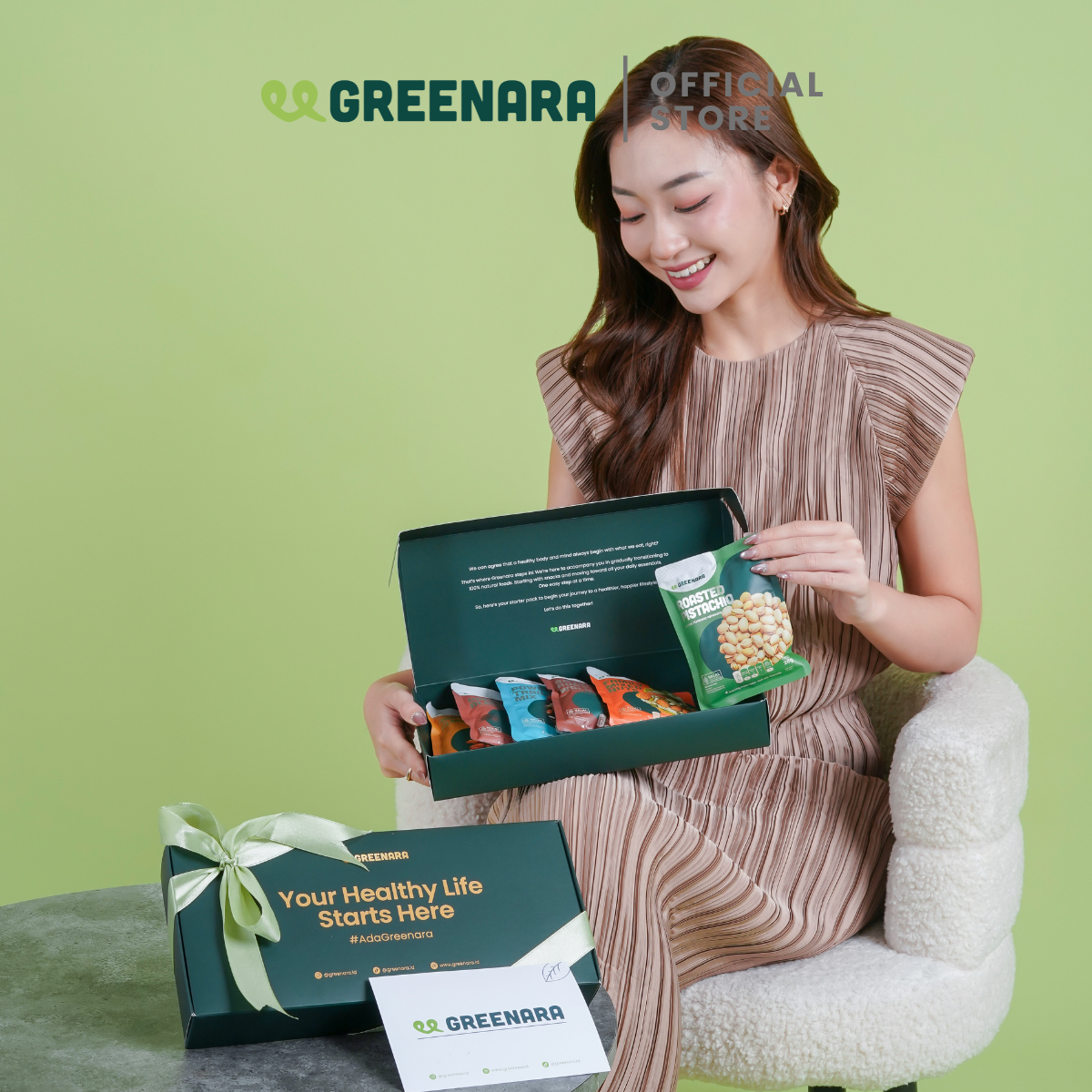 Greenara Hampers - Blessing Gift / Bingkisan Kado Hadiah Snack Sehat
