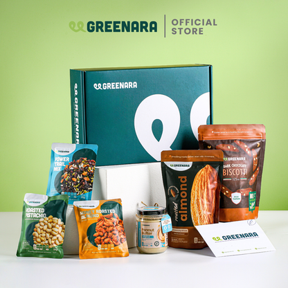 Greenara Hampers - Harmony Gift / Bingkisan Kado Hadiah Snack Biskuit Selai Sehat