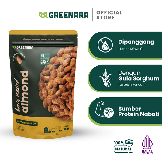 Honey Roasted Almond / Kacang Almond Madu