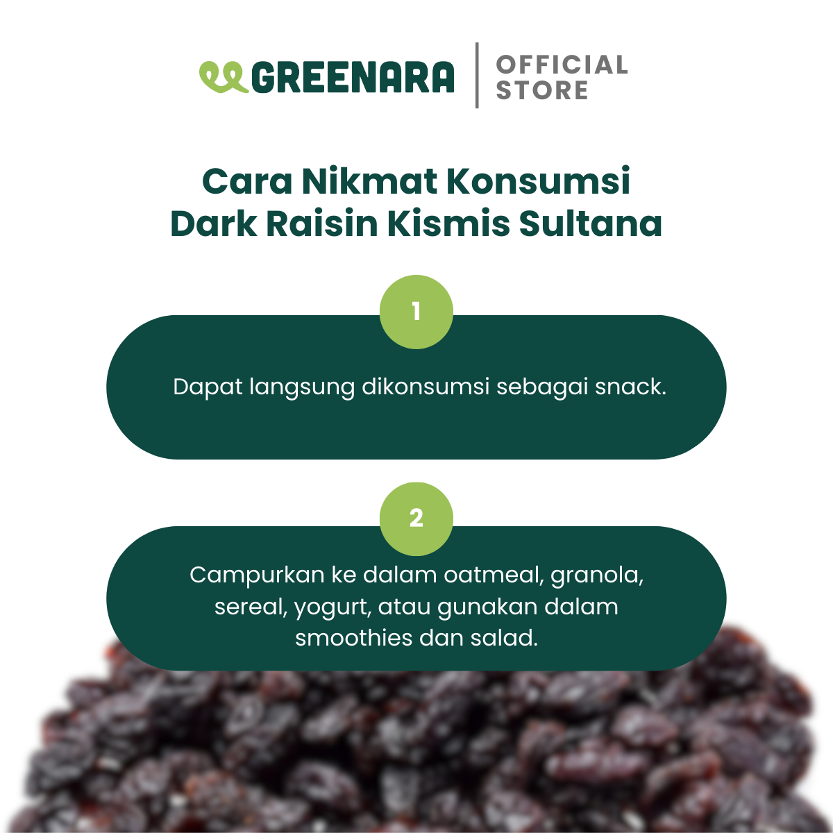 kismis Hitam Sultana / Dark Raisin Kismis Sultana