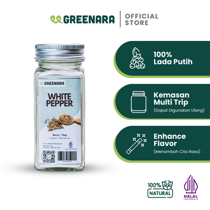 Lada Putih Bubuk / Ground Whitepepper