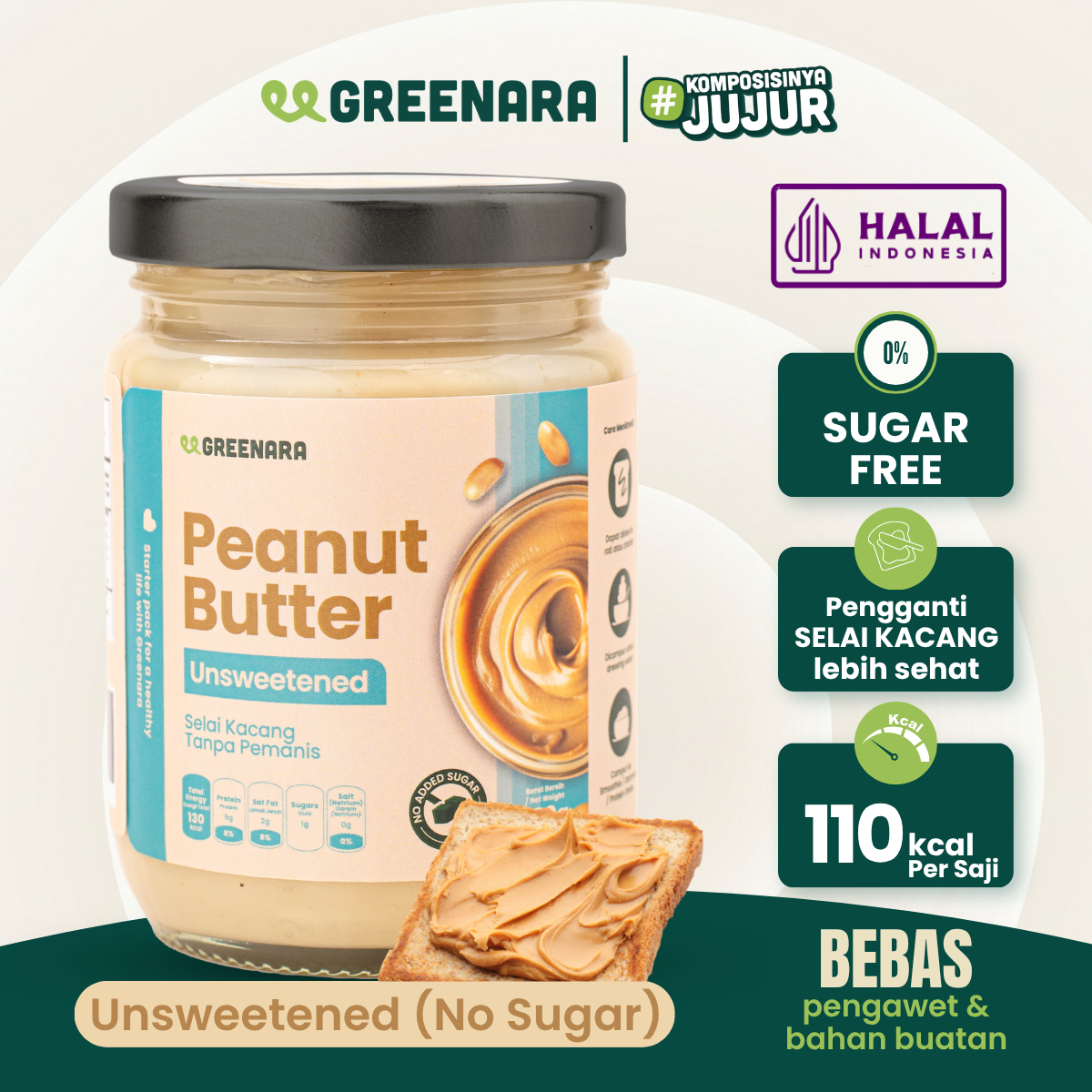 Greenara Selai Kacang Tawar (Original)