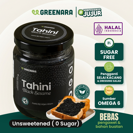Tahini Biji Wijen Hitam / Selai Wijen