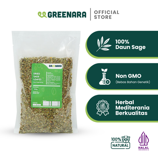 Daun Sage Kering / Dried Sage Leaves
